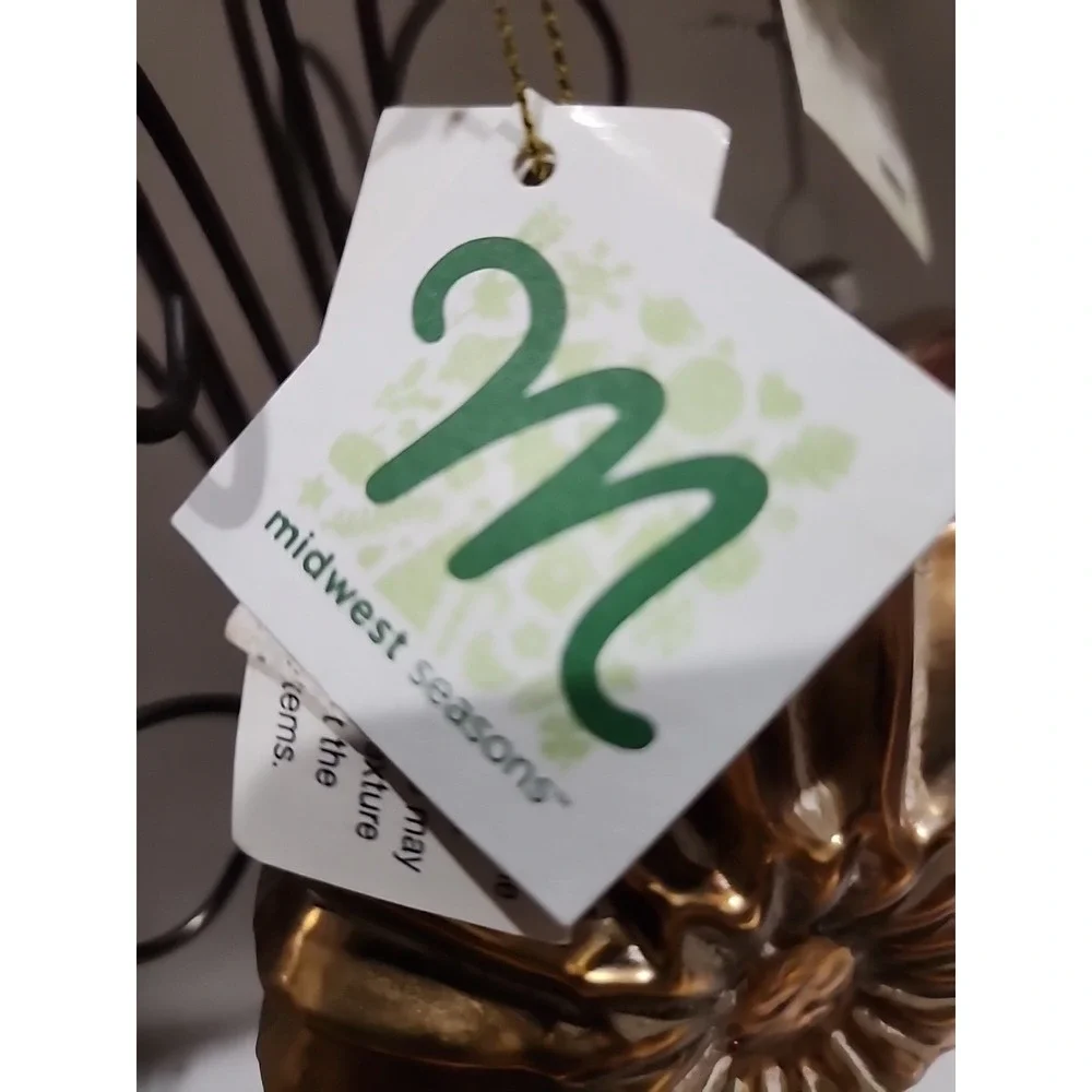Midwest Seasons Cannon Falls Bronners Glass Christmas Ornaments‎